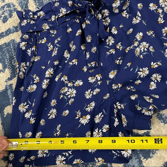 Blue Floral Shorts - Picture 11 of 15